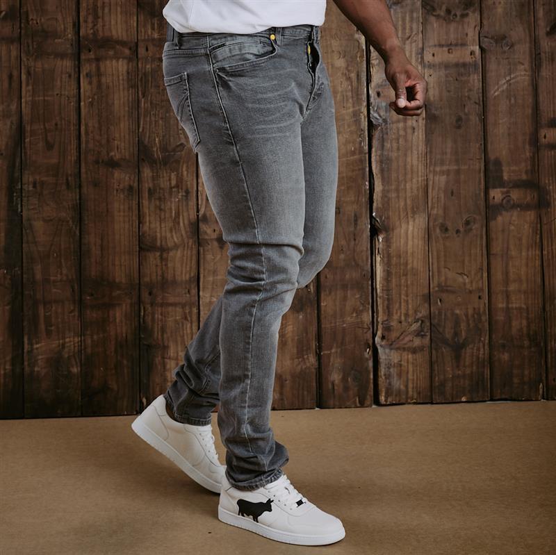 Okavango Super Slim Denim - Light Grey
