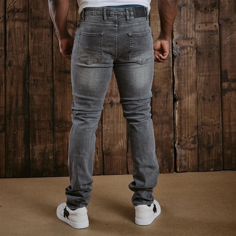 Okavango Super Slim Denim - Light Grey