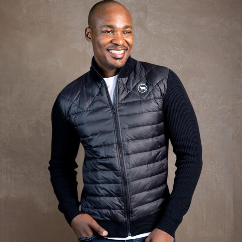 Waterford Quilted Zip Up Knit Mamba  - Mamba