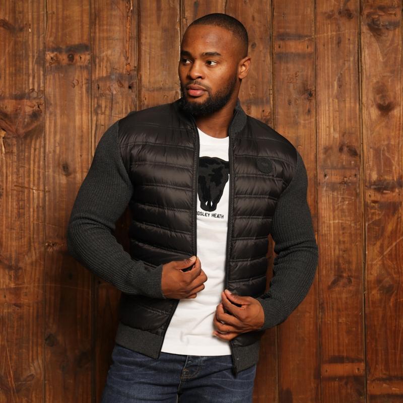 Kingsley Tulbagh Quilted Zip Up Down/Knit - Mamba