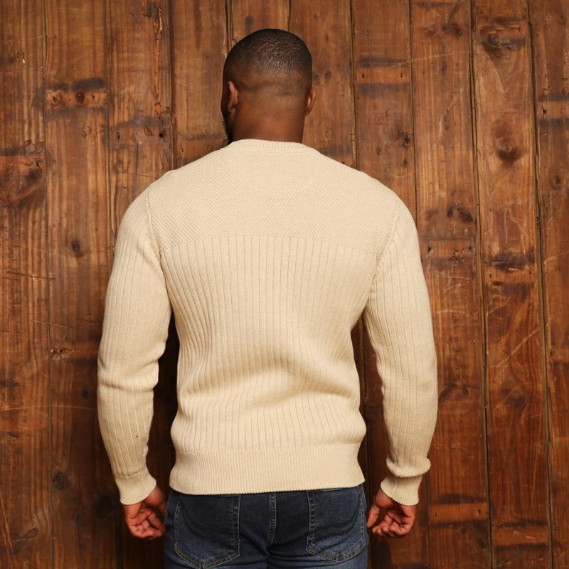 Kingsley So Afr Striped Pullover Knit - Pangolin