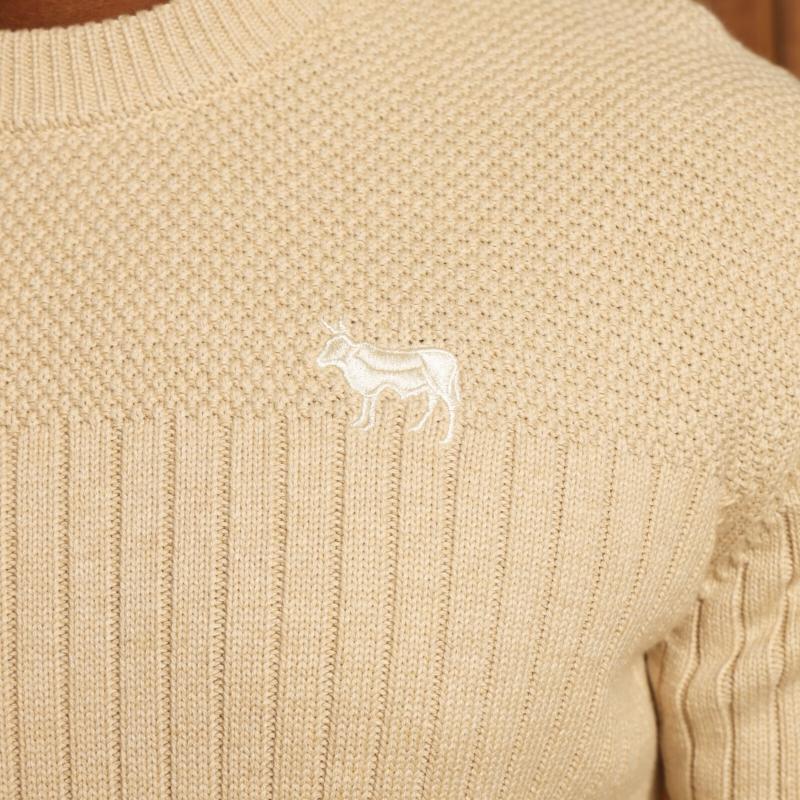 Kingsley So Afr Striped Pullover Knit - Pangolin