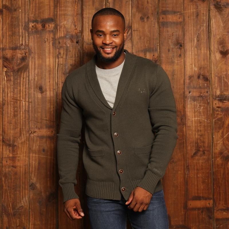 Kingsley Heath CL Weekender Cardigan - Fatigue