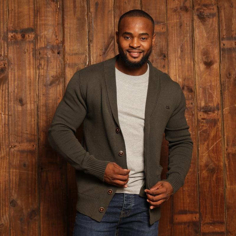 Kingsley Heath CL Weekender Cardigan - Fatigue