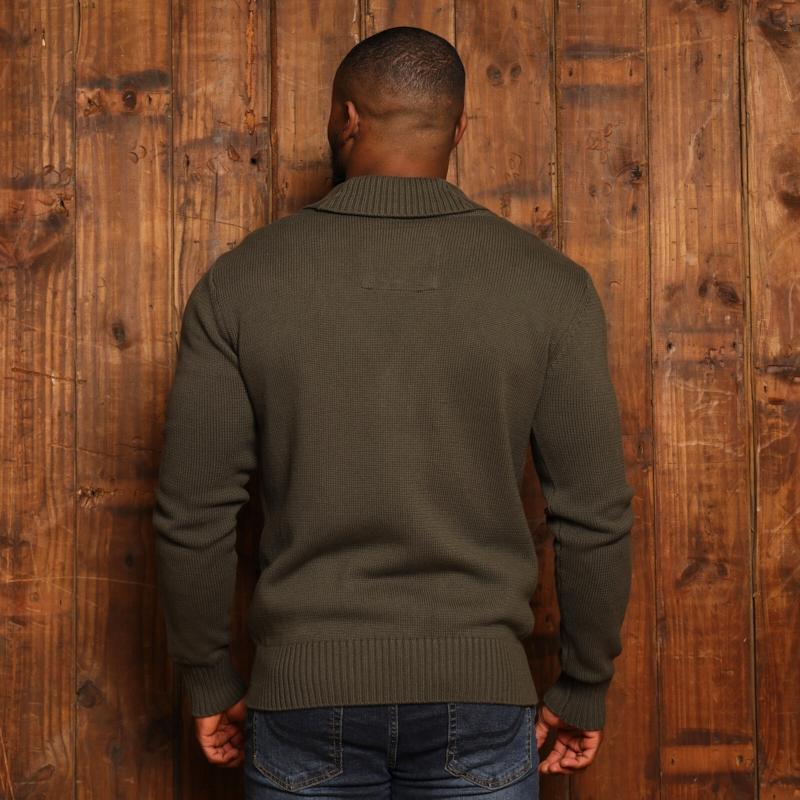 Kingsley Heath CL Weekender Cardigan - Fatigue