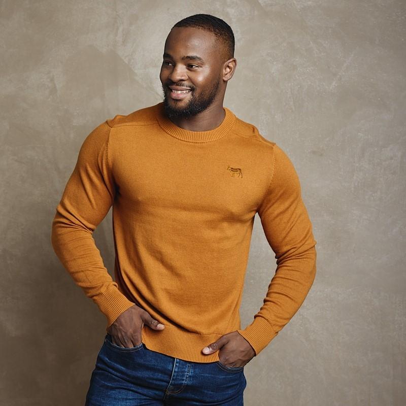 Kingsley Heath | Classic Cashmere Blend Crew Mens - Knit