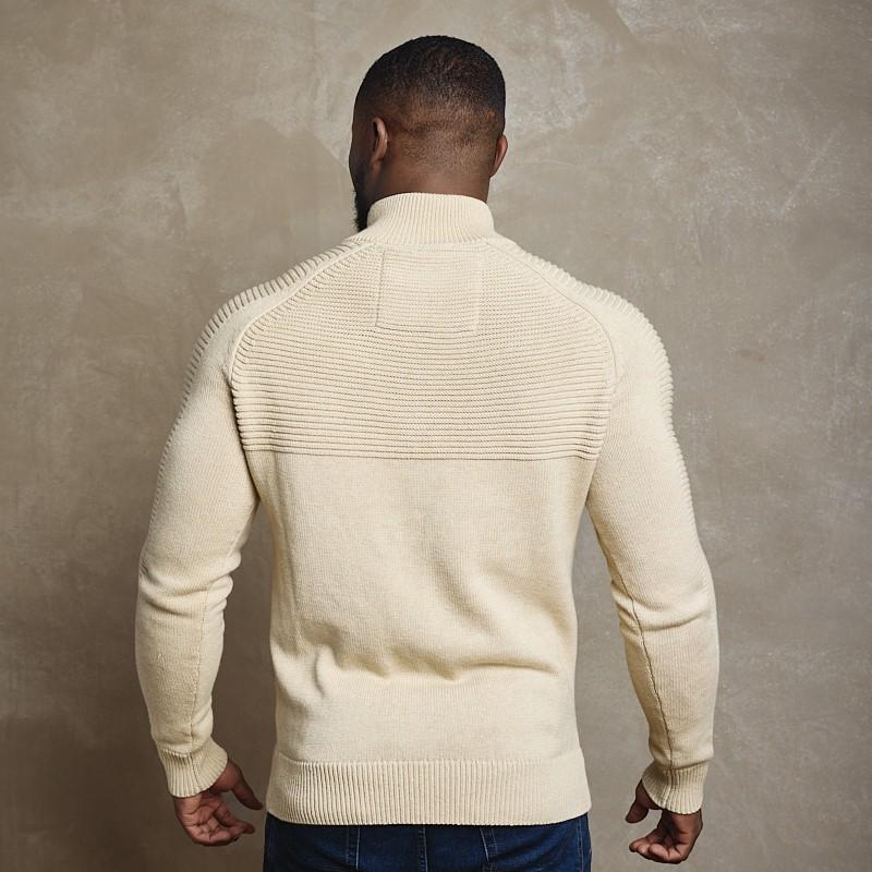 Lions Head Quarter Zip Pullover - Pangolin