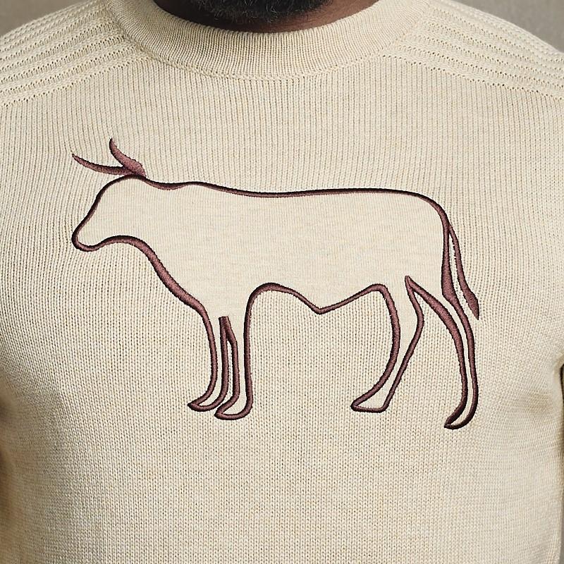Bold Nguni Knit - Pangolin