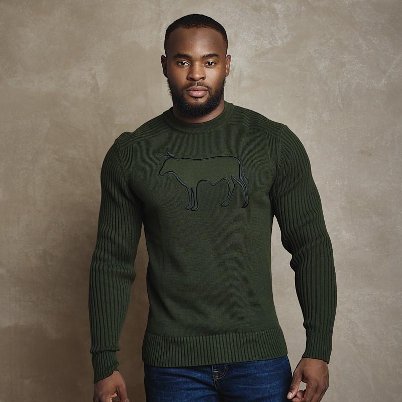 Bold Nguni Knit - Fatigue