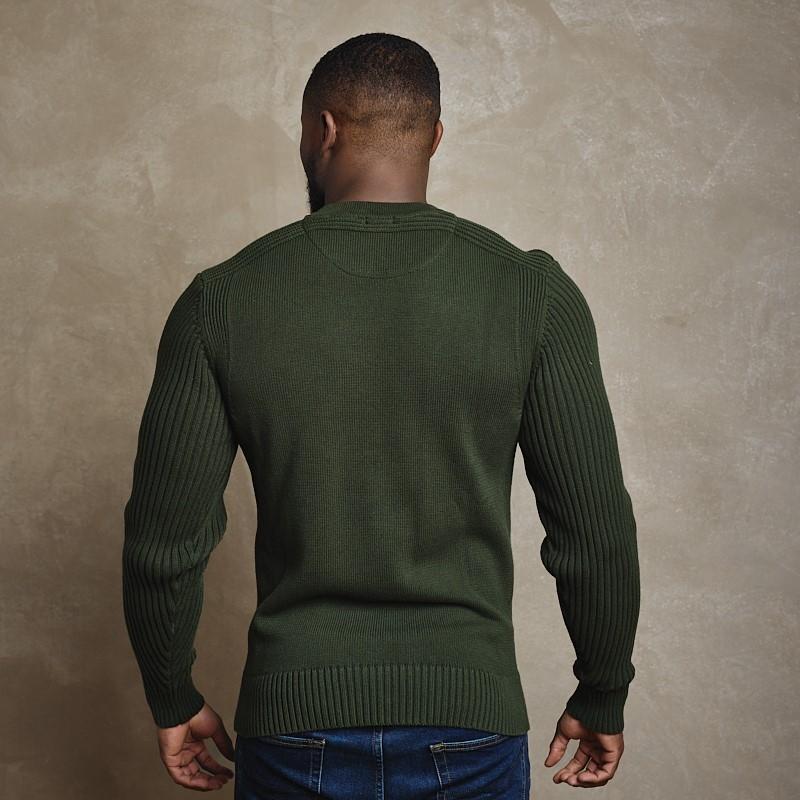 Bold Nguni Knit - Fatigue
