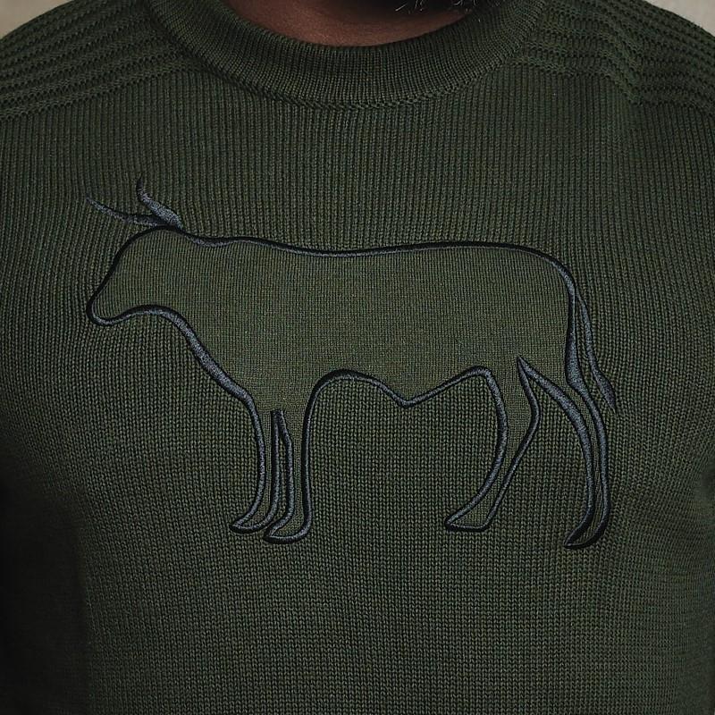 Bold Nguni Knit - Fatigue