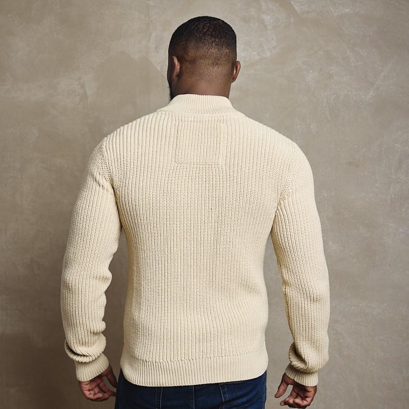 Paarl Chunky Zip Through - Pangolin
