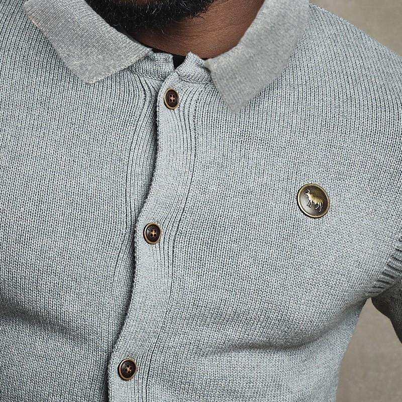 Chapmans Collar Cardi - Vervet