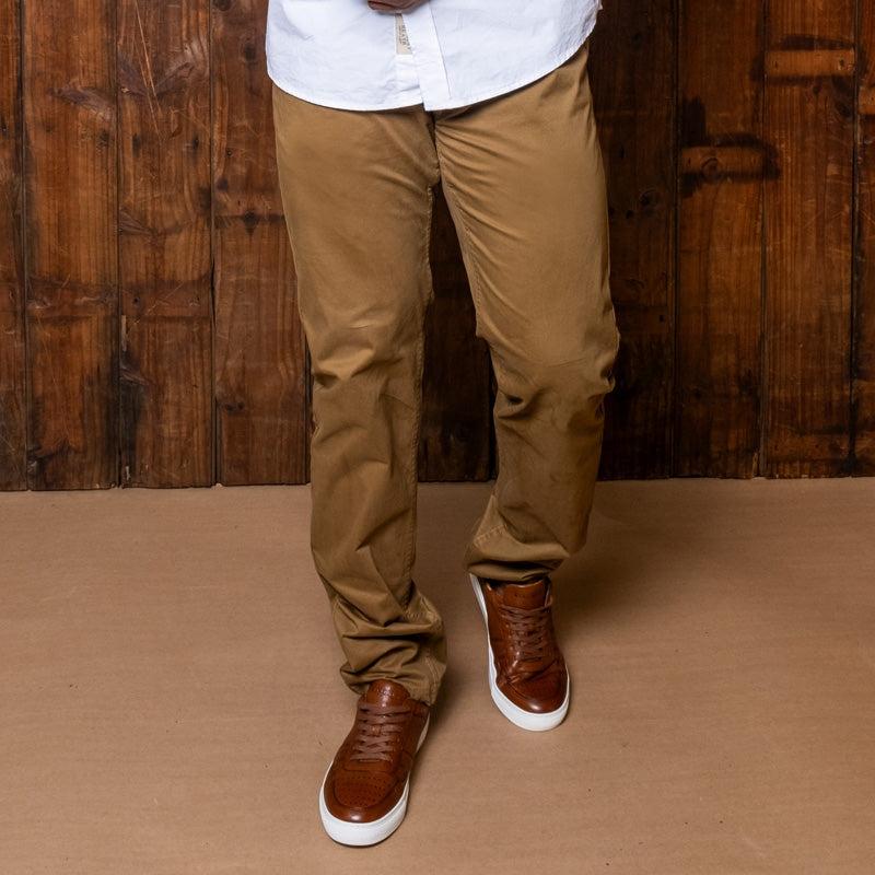 Londo Chino Trouser 23-24 - Olive - Kingsley Heath