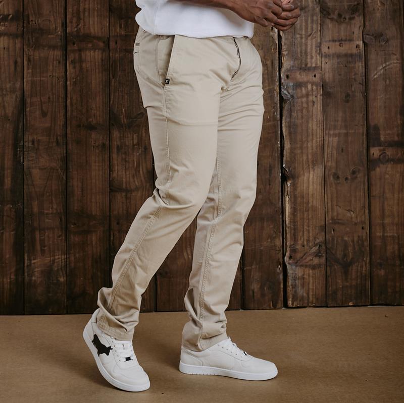 Londo Chino Trouser - Stone