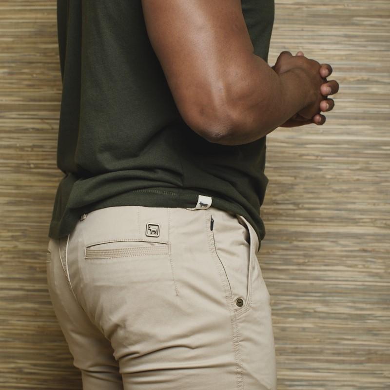 Londo Slim Fit Chino - Stone