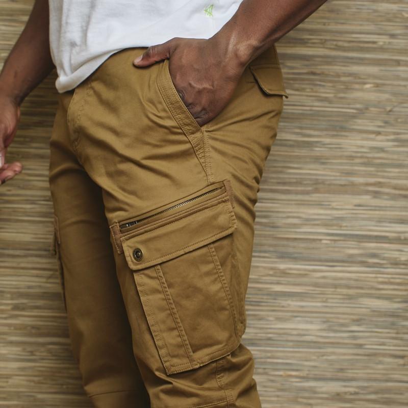 Leadwood Regular Cargo Pants - Olive