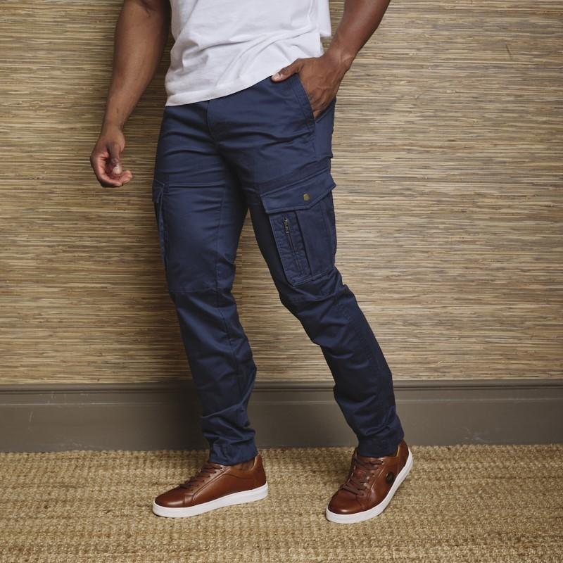 Pioneer Slim Cargo Pants - Midnight