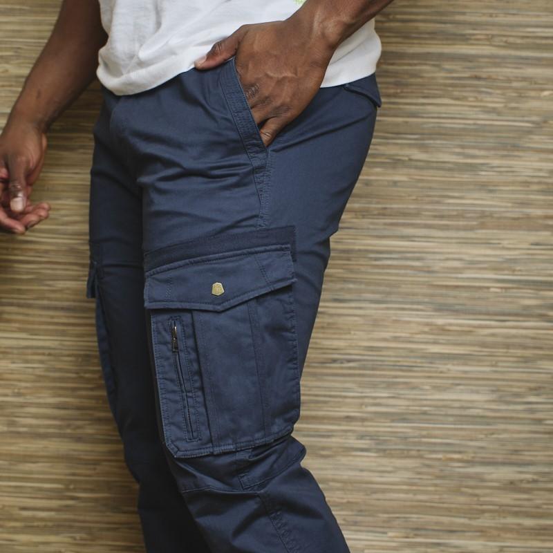 Pioneer Slim Cargo Pants - Midnight