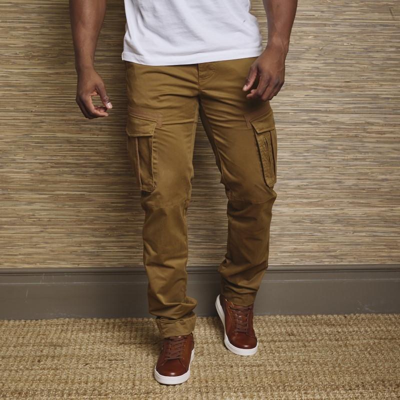 Pioneer Slim Cargo Pants - Olive