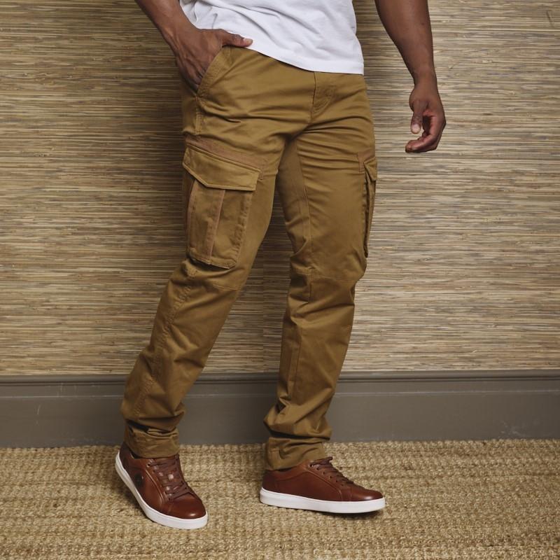 Pioneer Slim Cargo Pants - Olive