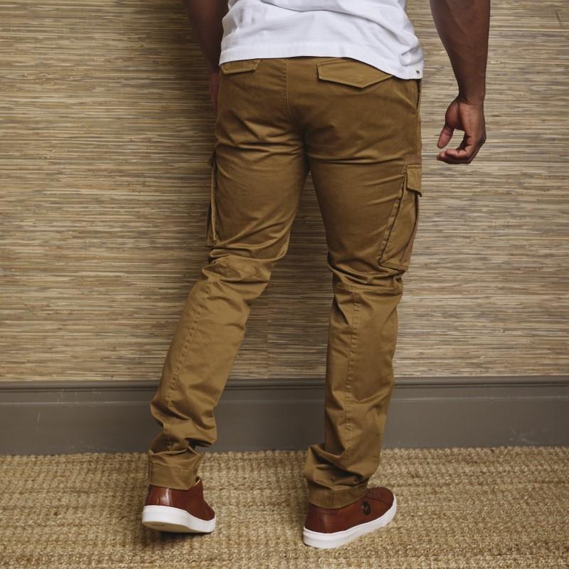 Pioneer Slim Cargo Pants - Olive