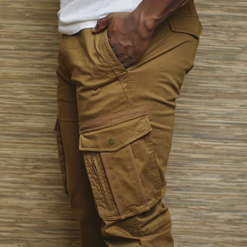 Pioneer Slim Cargo Pants - Olive