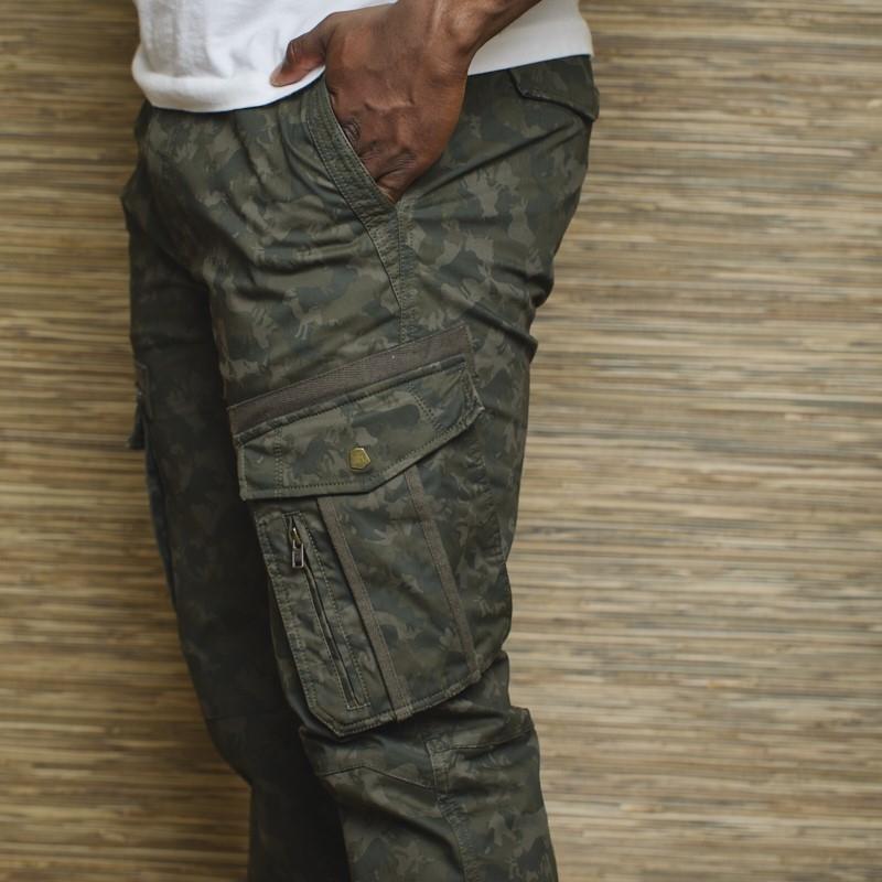 Pioneer Slim Cargo Pants - Camo