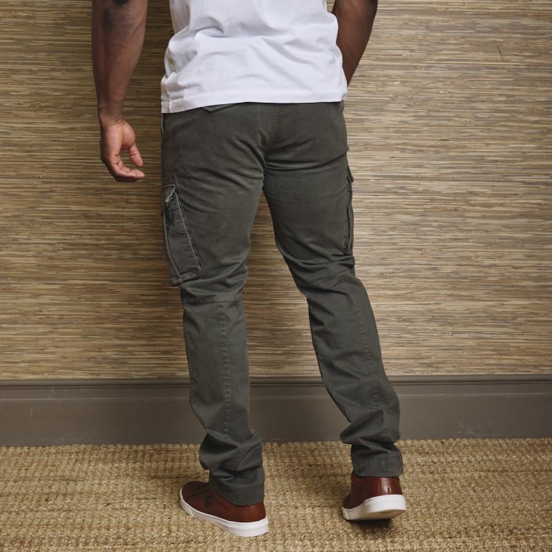 Pioneer Slim Cargo Pants - Fatigue