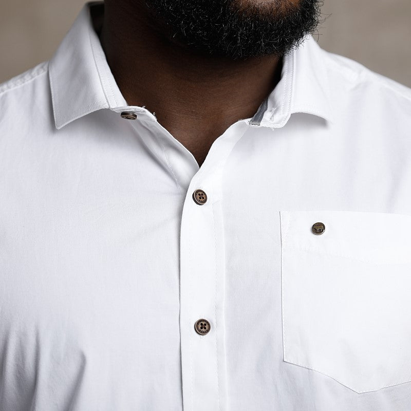 Kingsley Heath Classic Slim Fit Shirt - Pelican