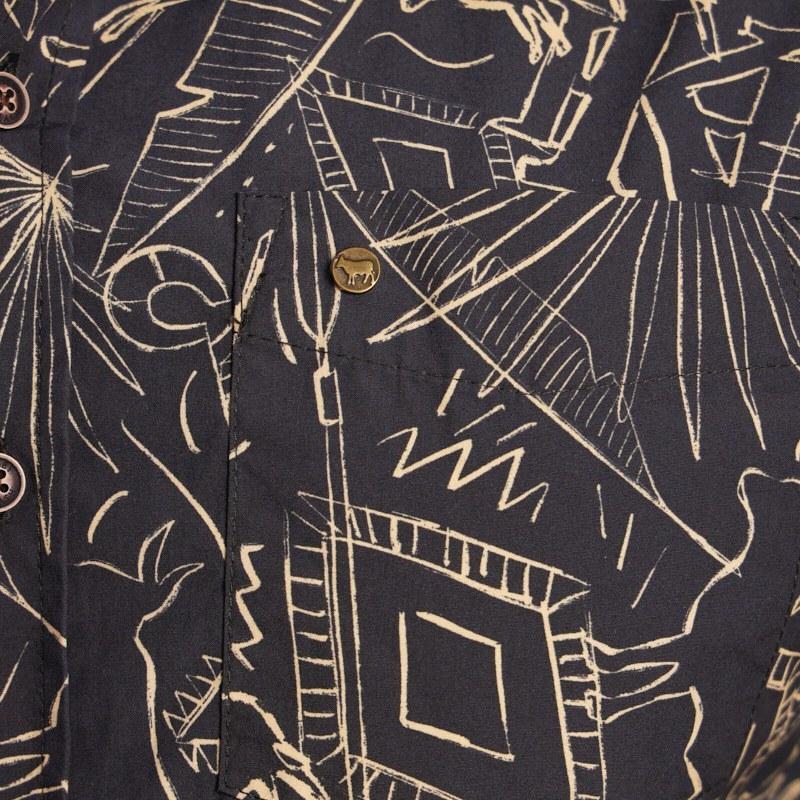 Kh Abstract Elements Sf Shirt - Midnight