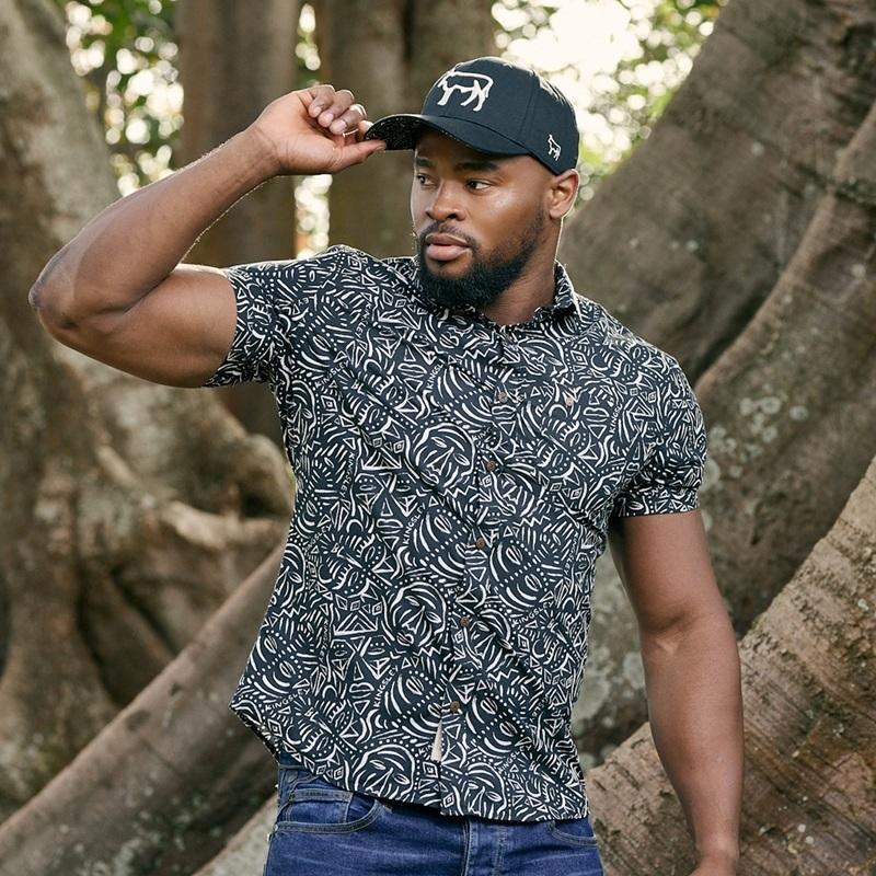 Kingsley Masks Short Sleeve Shirt  - Mamba