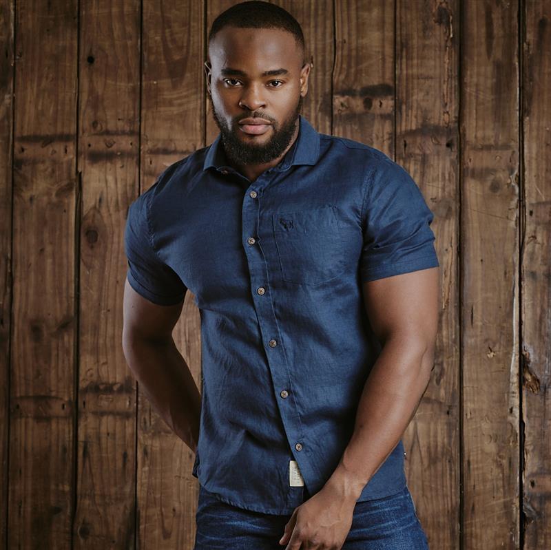 Kingsley Summer Linen Short Sleeve Shirt - Midnight