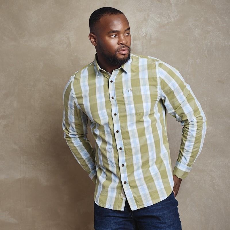 Chapmans Peak Muscle Fit Shirt - Moss