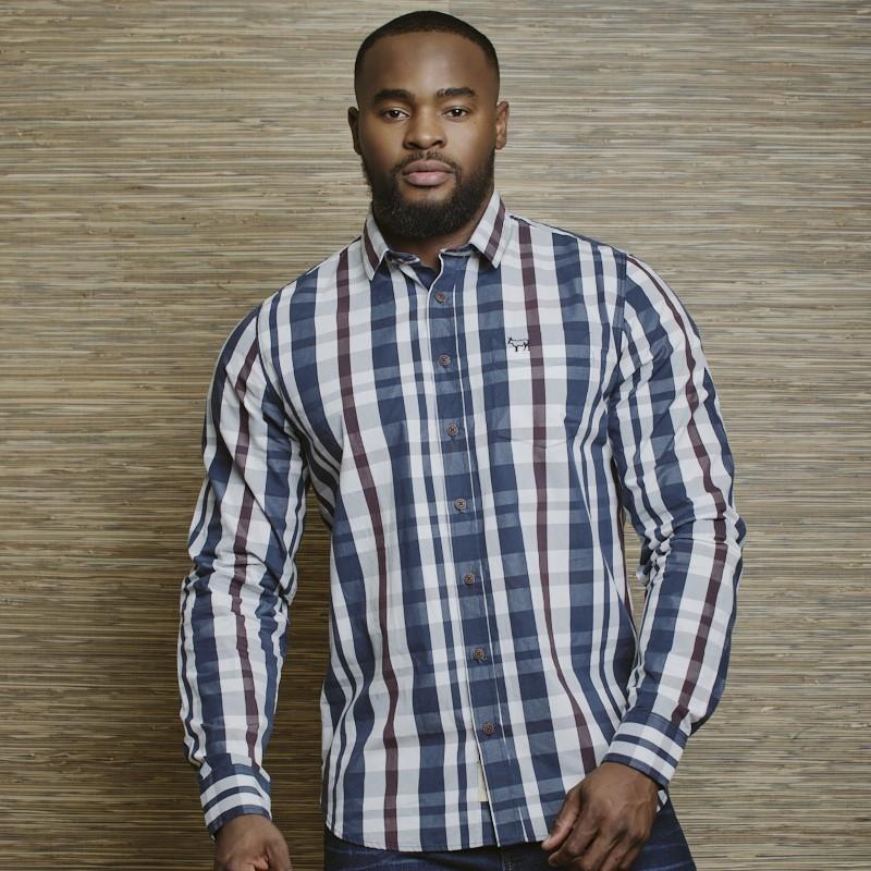 Long Beach Muscle Fit Shirt - Pelican