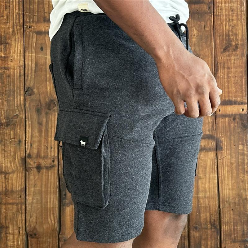 Kingsley Cargo Fleece Short - Gravel