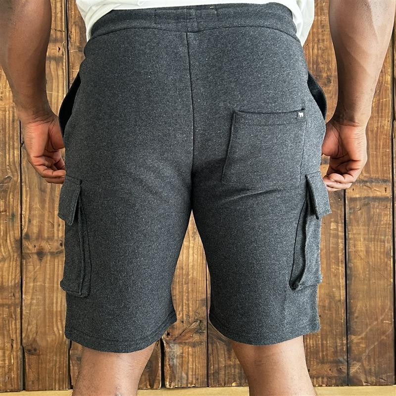 Kingsley Cargo Fleece Short - Gravel