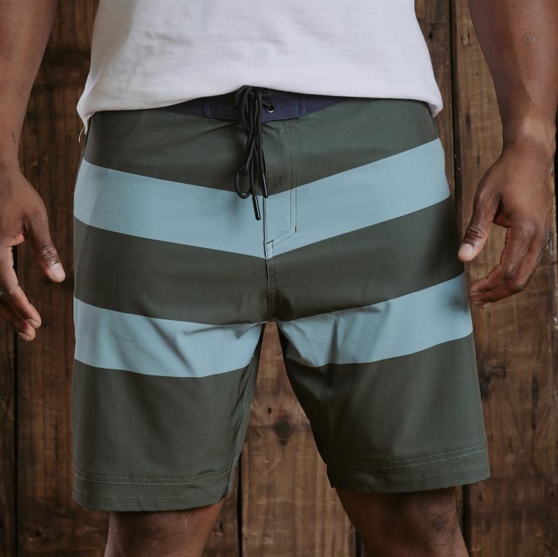 Llandudno Striped Board Short - Ilala