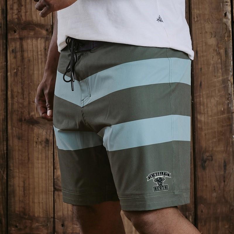 Llandudno Striped Board Short - Ilala