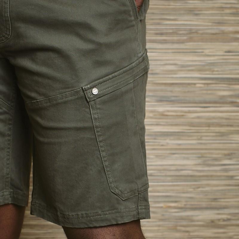 Phinda 26-27 Sleek Cargo Short - Fatigue