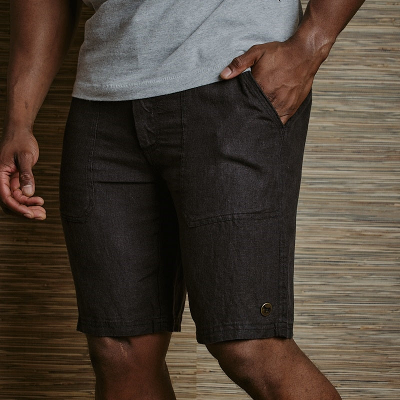 Selati Utility Linen Short - Mamba