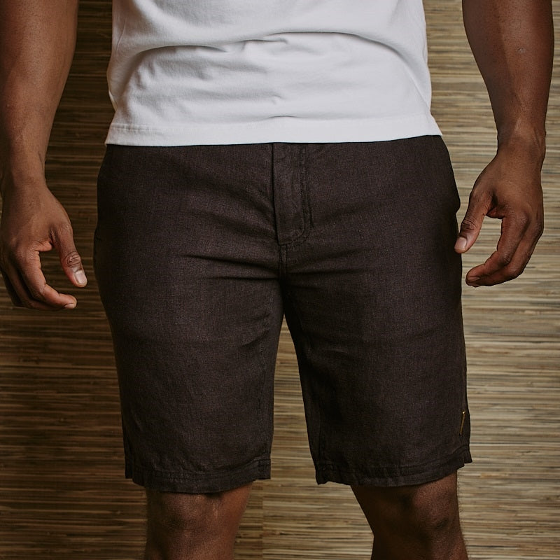 Zuka Linen Chino Short - Mamba