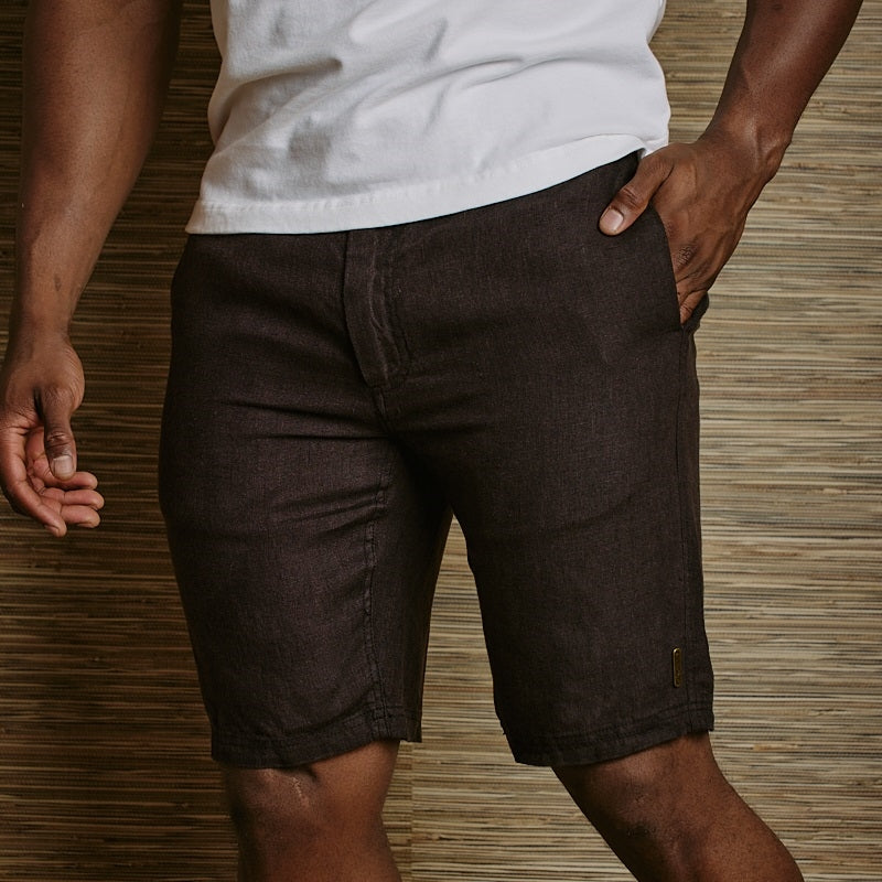 Zuka Linen Chino Short - Mamba