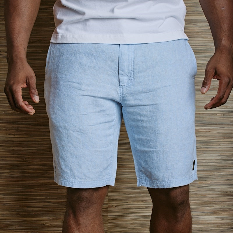 Zuka Linen Chino Short - Sky