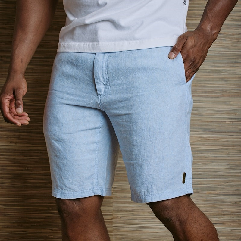 Zuka Linen Chino Short - Sky