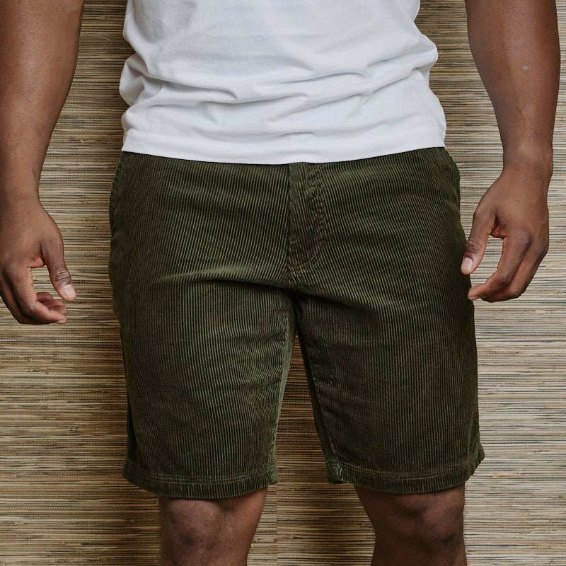 KH Campus Corduroy Short - Fatigue