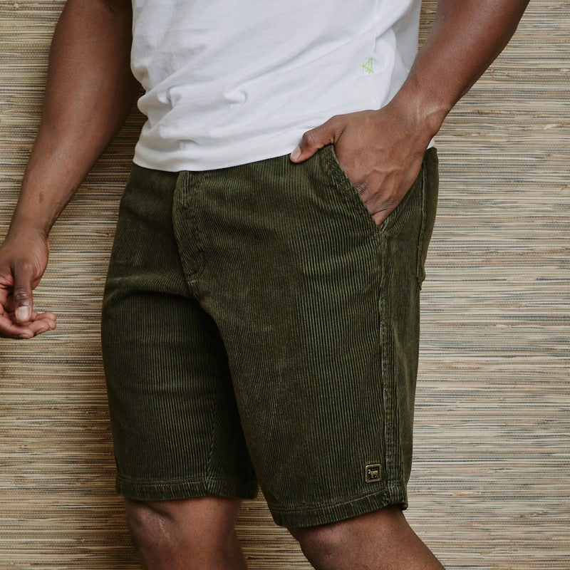 KH Campus Corduroy Short - Fatigue