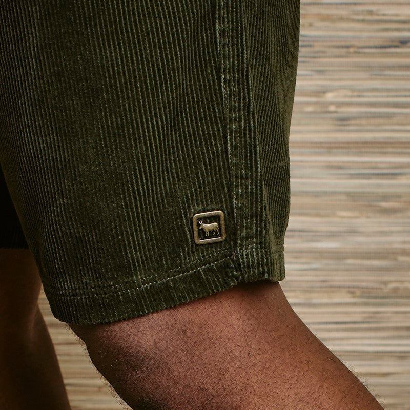 KH Campus Corduroy Short - Fatigue