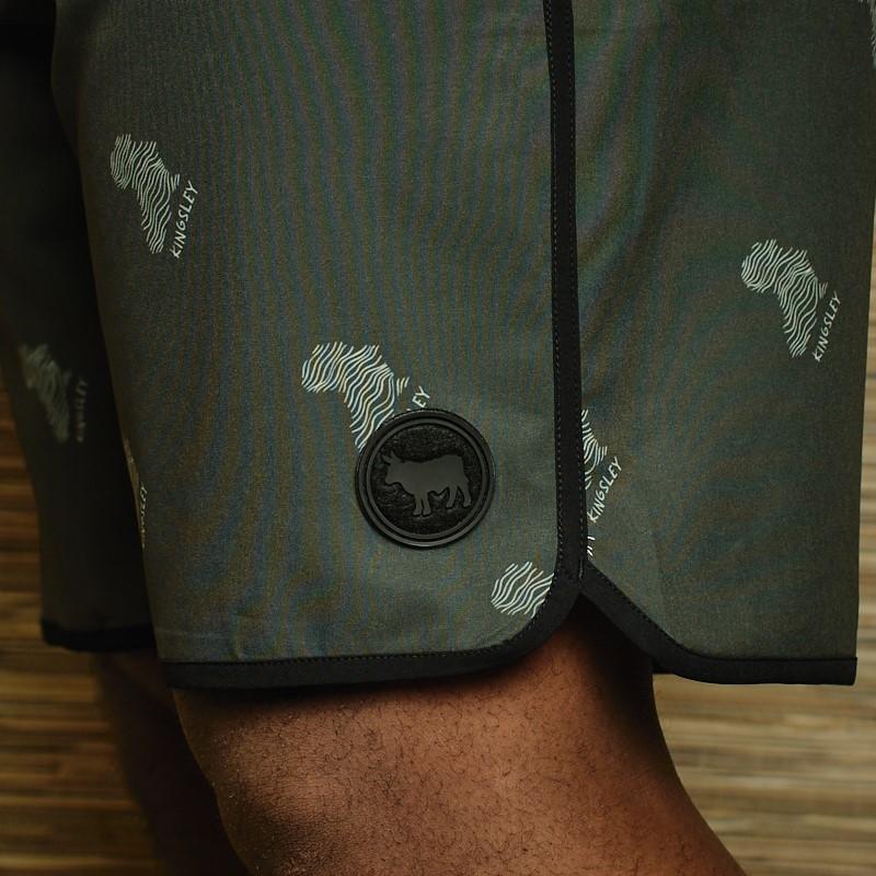 Africa Contour Board Short - Fatigue
