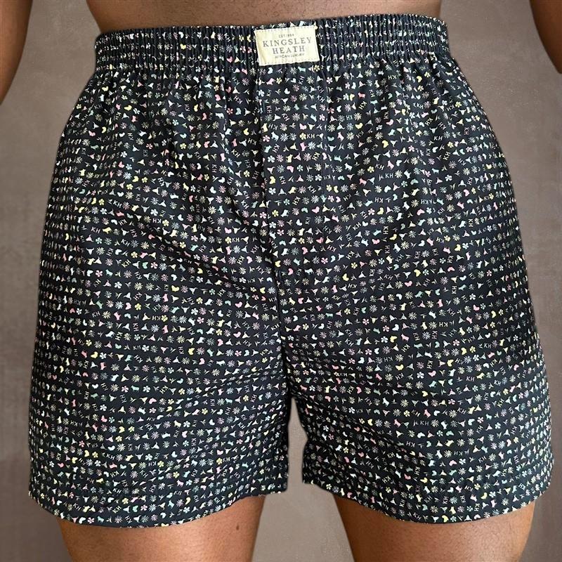 Ditsy Kingsley Heath Elements Sleep Short - Midnight